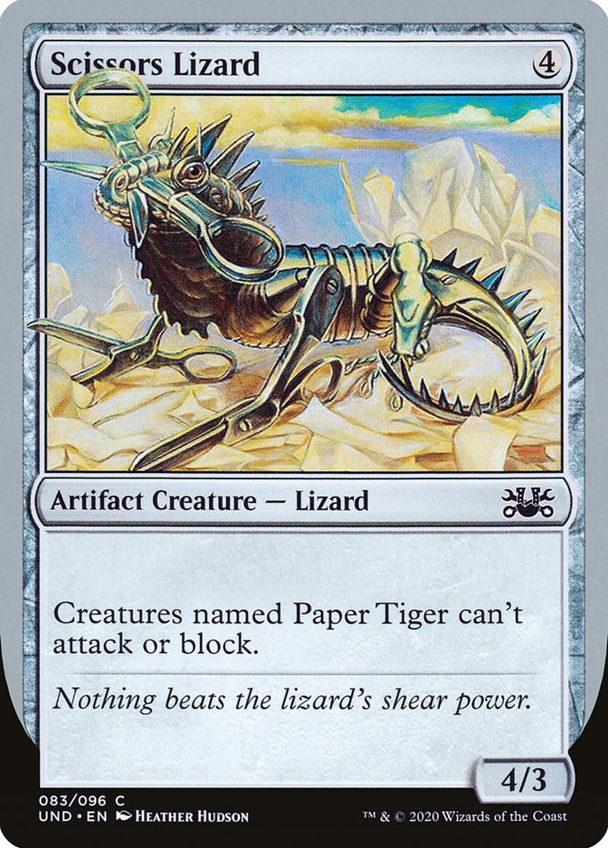 Scissors Lizard [Unsanctioned] | Local Legends