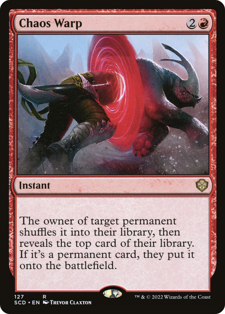 Chaos Warp [Starter Commander Decks] | Local Legends