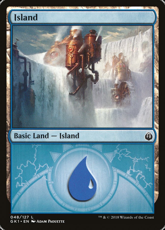 Island (48) [Guilds of Ravnica Guild Kit] | Golgari Games