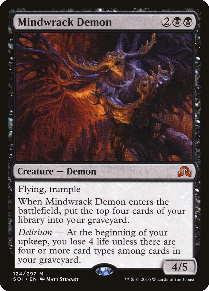 Mindwrack Demon [Shadows over Innistrad] | Golgari Games