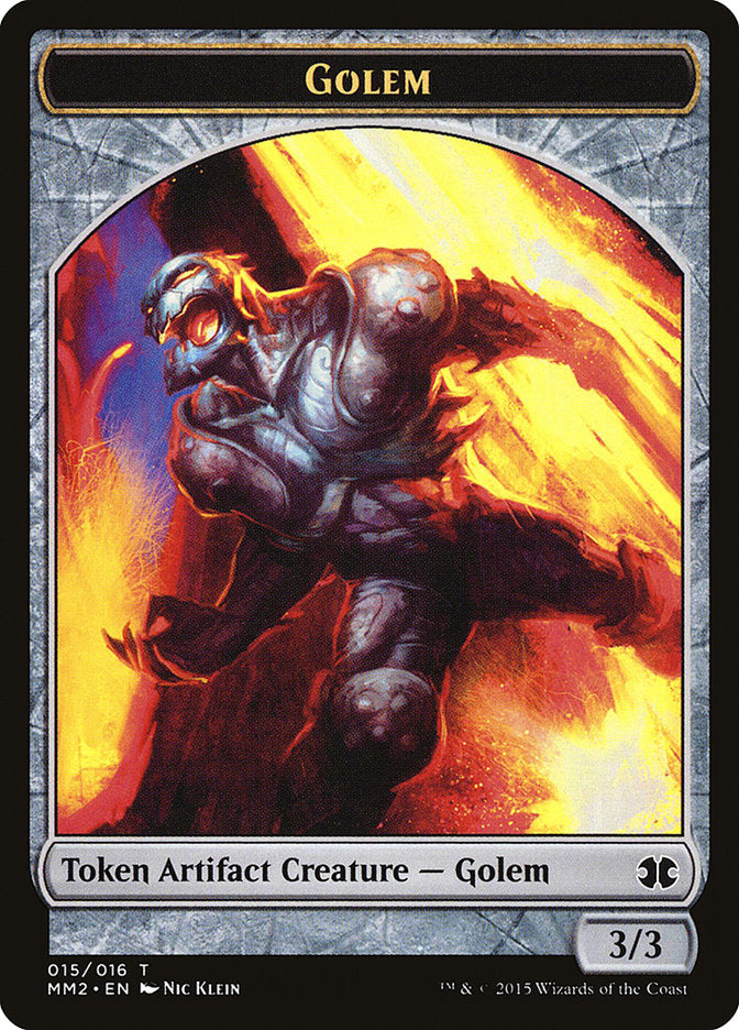 Golem Token [Modern Masters 2015 Tokens] | Golgari Games