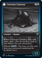 Covetous Castaway // Ghostly Castigator [Innistrad: Double Feature] | Golgari Games