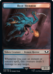 Spawn // Blue Horror (Surge Foil) [Universes Beyond: Warhammer 40,000 Tokens] | Local Legends