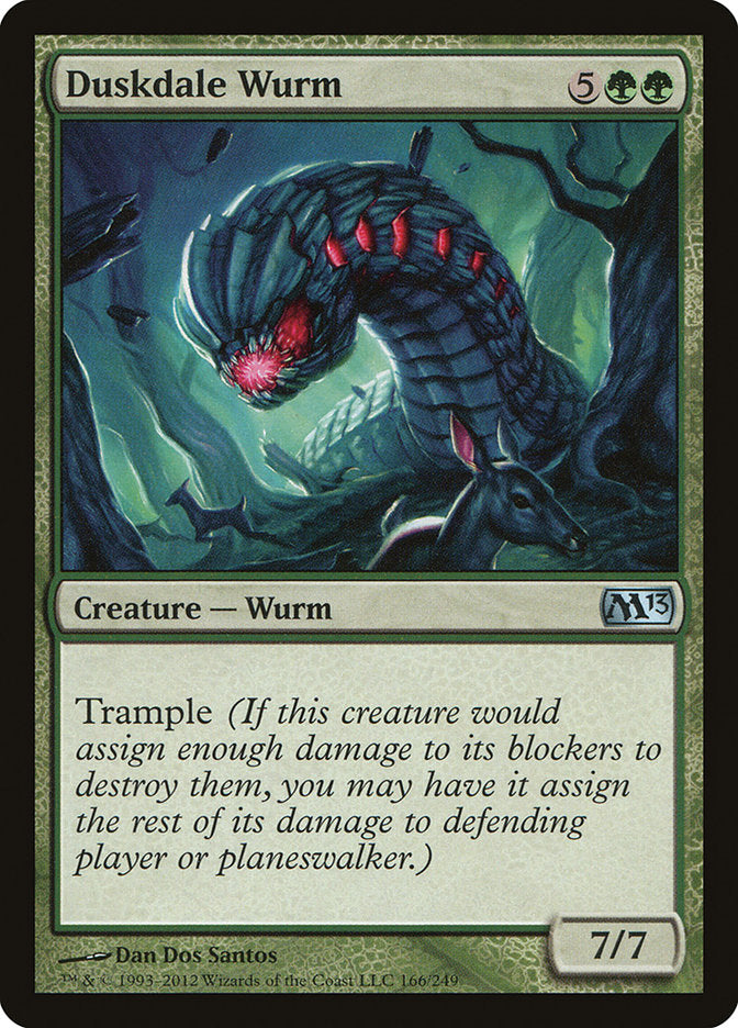 Duskdale Wurm [Magic 2013] | Golgari Games