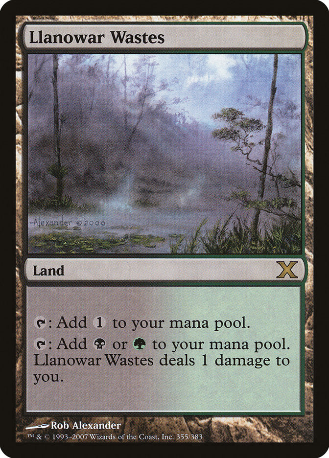 Llanowar Wastes [Tenth Edition] | Local Legends