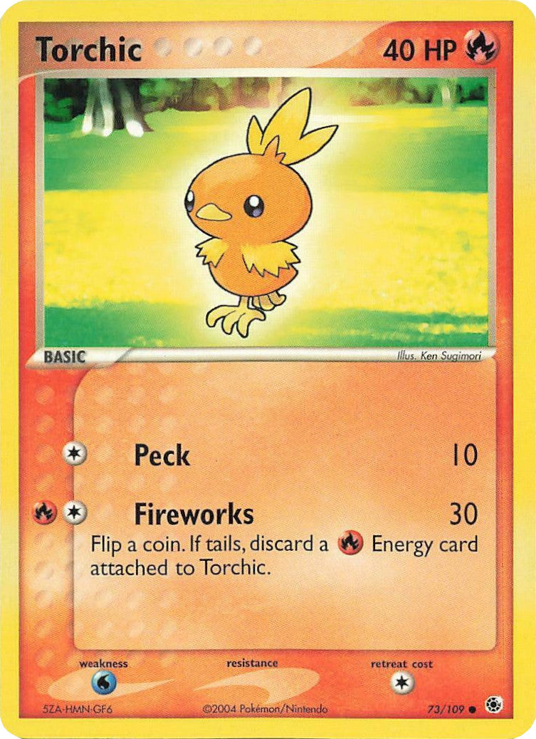 Torchic (73/109) [EX: Battle Stadium] | Golgari Games