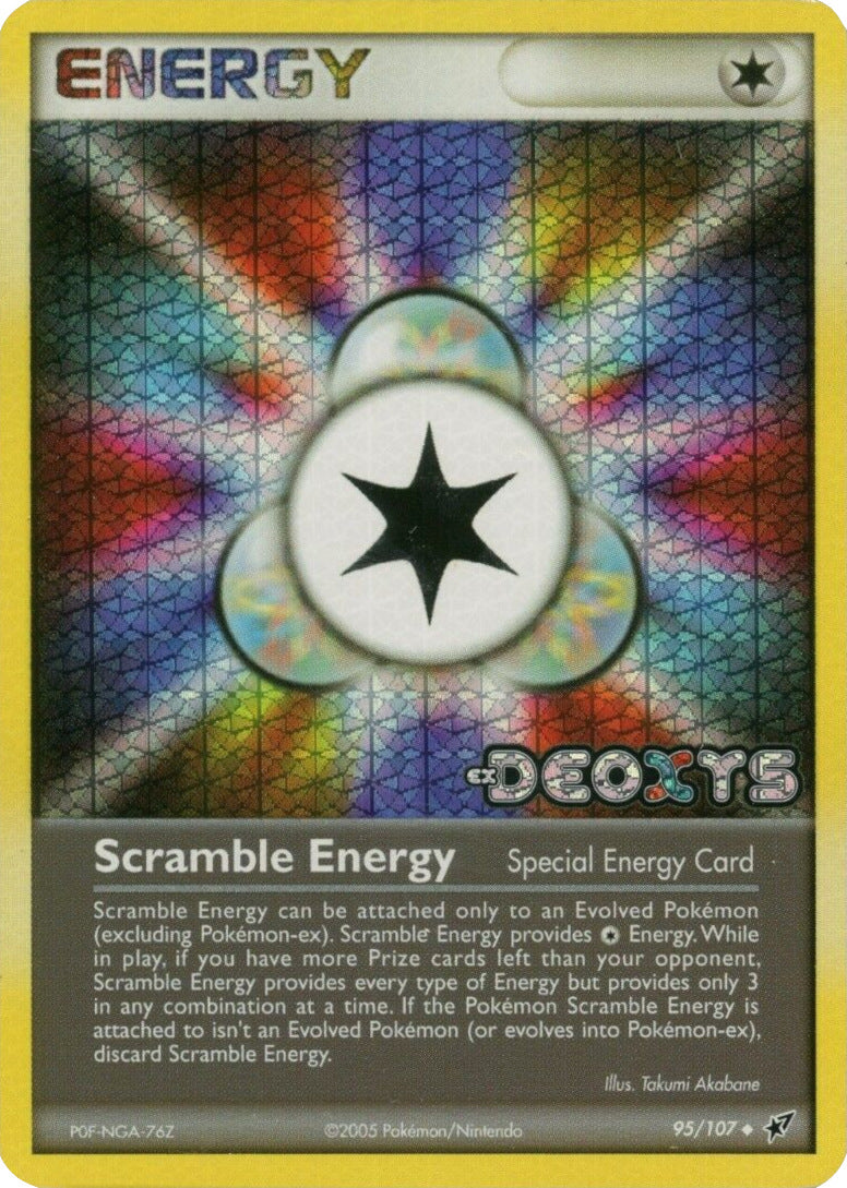 Scramble Energy (95/107) (Stamped) [EX: Deoxys] | Golgari Games