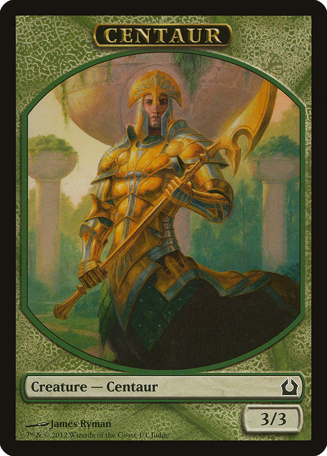 Centaur Token [Judge Gift Cards 2012] | Golgari Games