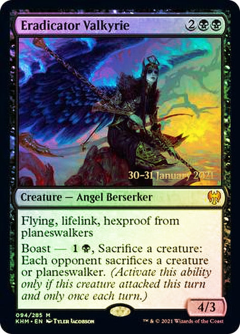 Eradicator Valkyrie [Kaldheim Prerelease Promos] | Local Legends