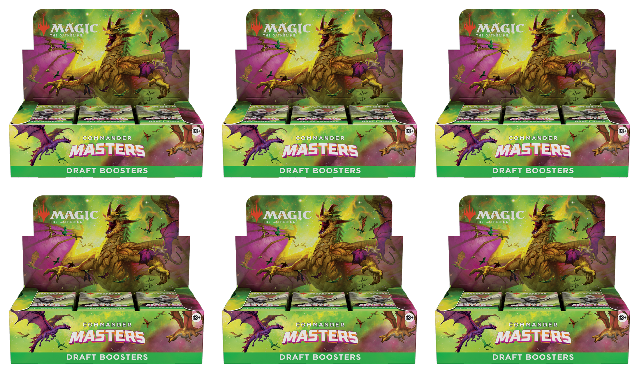 Commander Masters - Draft Booster Case | Local Legends
