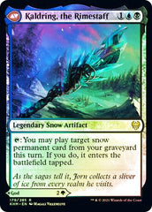 Jorn, God of Winter // Kaldring, the Rimestaff [Kaldheim Prerelease Promos] | Local Legends