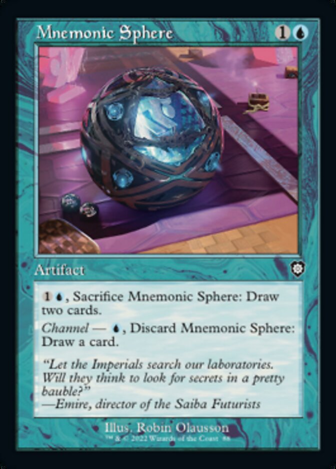 Mnemonic Sphere (Retro) [The Brothers' War Commander] | Local Legends