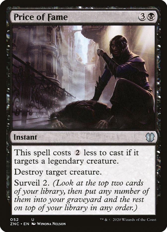 Price of Fame [Zendikar Rising Commander] | Local Legends