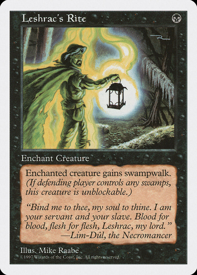 Leshrac's Rite [Fifth Edition] | Local Legends