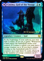 Cosima, God of the Voyage // The Omenkeel [Kaldheim Prerelease Promos] | Golgari Games