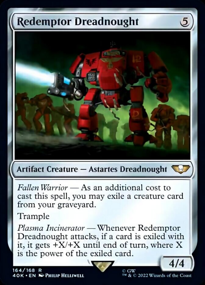 Redemptor Dreadnought [Universes Beyond: Warhammer 40,000] | Golgari Games