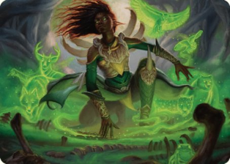 Fauna Shaman Art Card [The Brothers' War Art Series] | Golgari Games