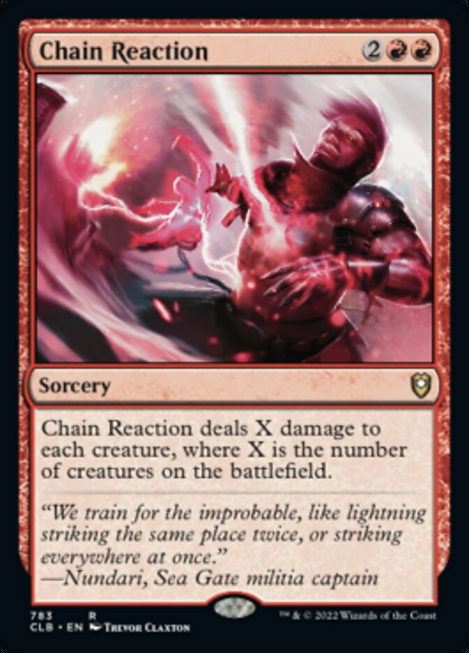 Chain Reaction [Commander Legends: Battle for Baldur's Gate] | Local Legends