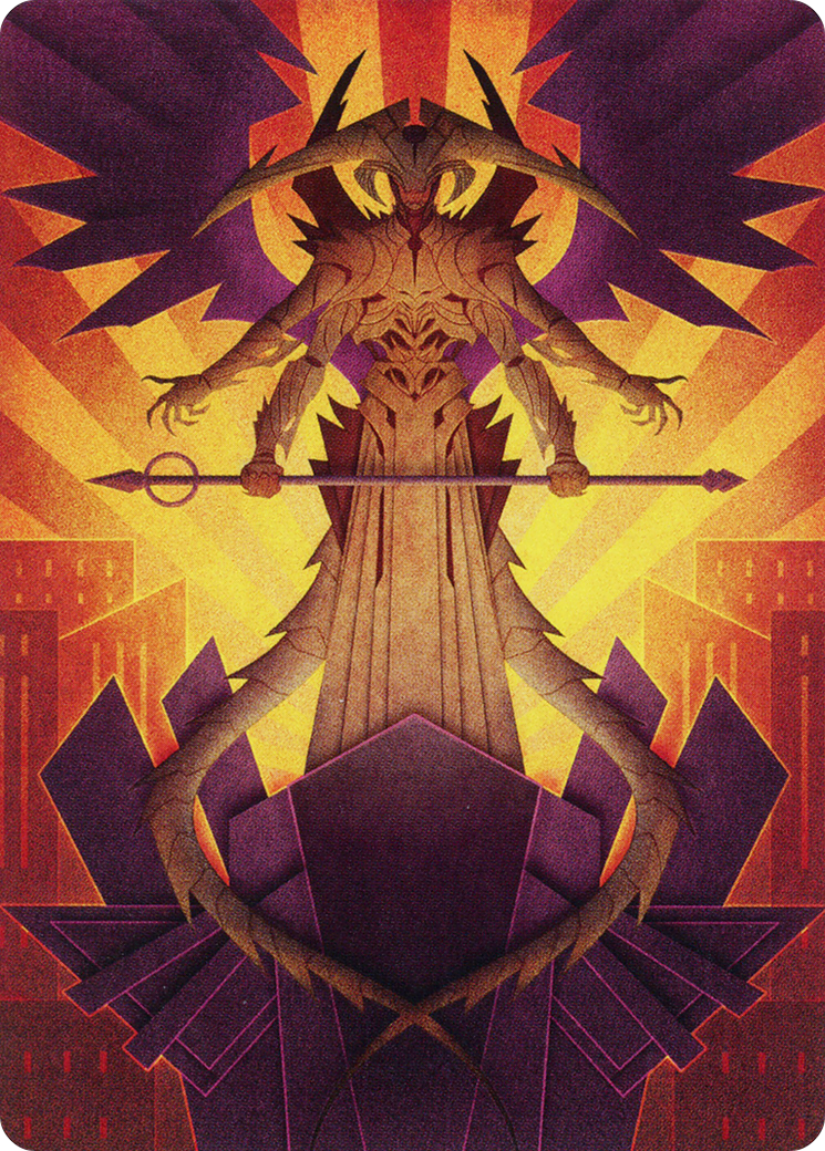 Atraxa, Praetors' Voice Art Card [March of the Machine Art Series] | Local Legends