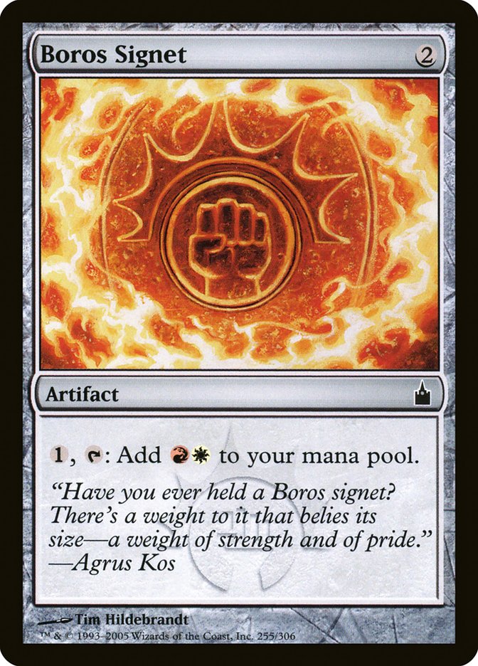 Boros Signet [Ravnica: City of Guilds] | Local Legends