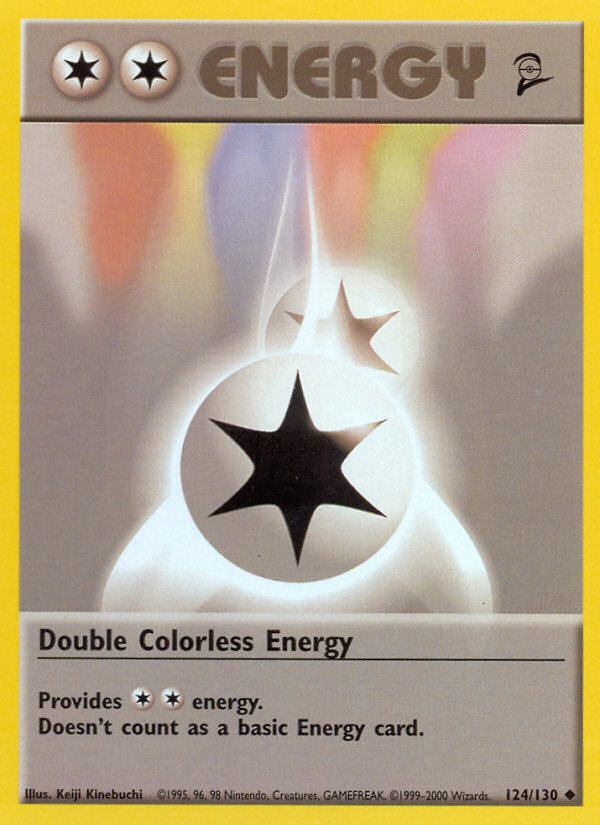 Double Colorless Energy (124/130) [Base Set 2] | Golgari Games