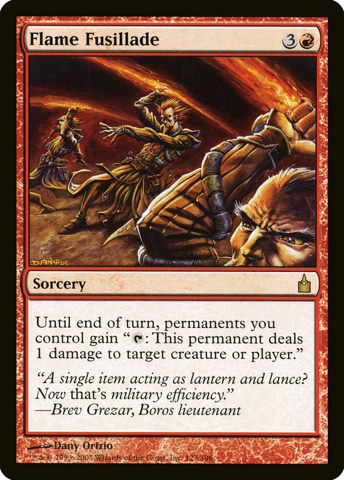 Flame Fusillade [Ravnica: City of Guilds] | Local Legends