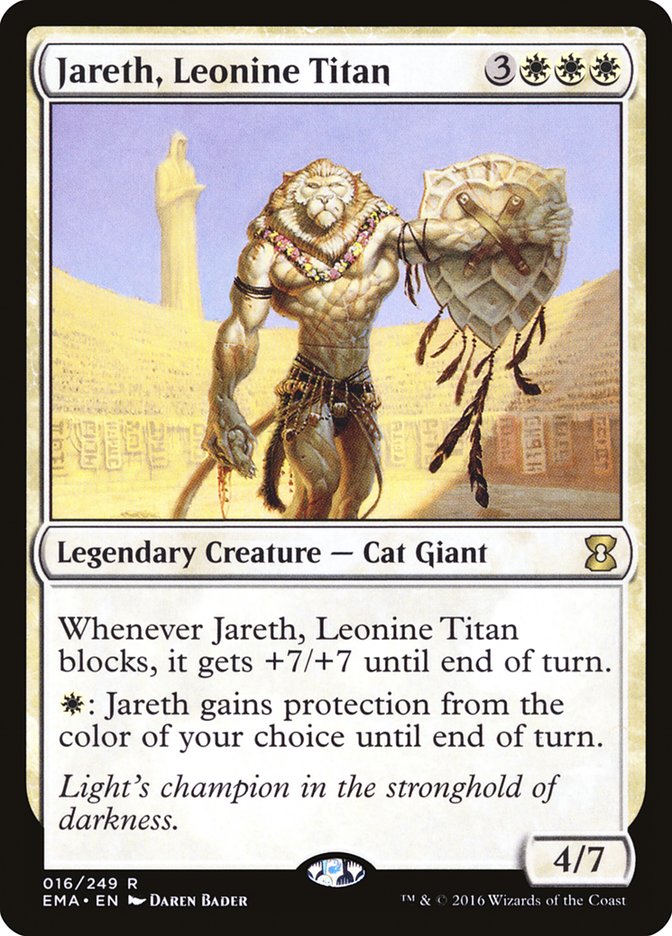 Jareth, Leonine Titan [Eternal Masters] | Golgari Games