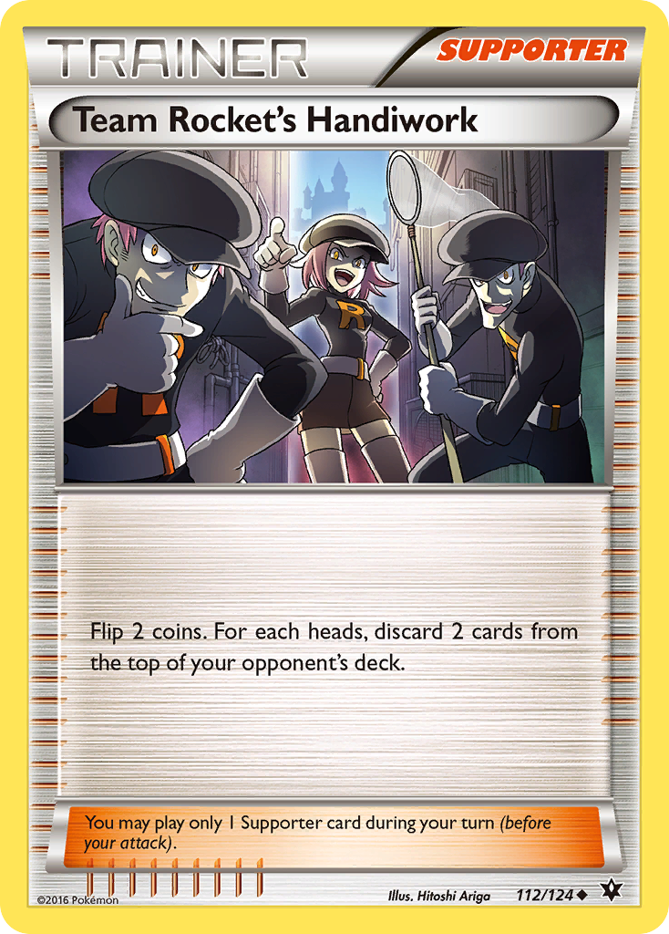 Team Rocket's Handiwork (112/124) [XY: Fates Collide] | Golgari Games