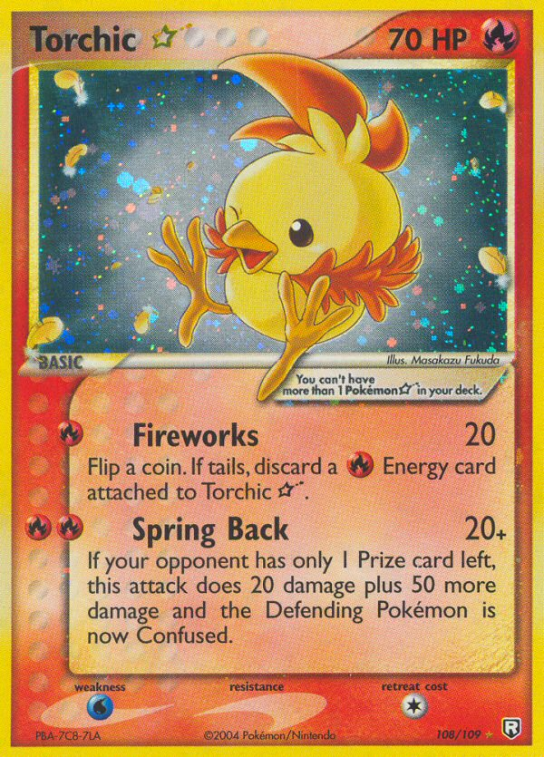 Torchic Star (108/109) [EX: Team Rocket Returns] | Golgari Games