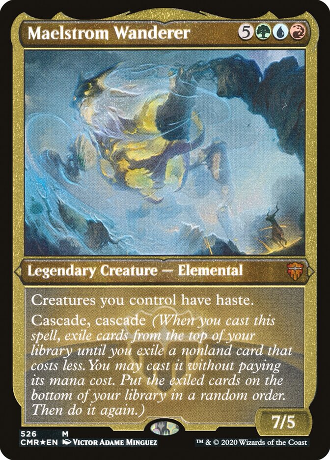 Maelstrom Wanderer (Etched) [Commander Legends] | Local Legends