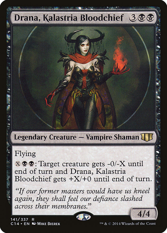 Drana, Kalastria Bloodchief [Commander 2014] | Golgari Games