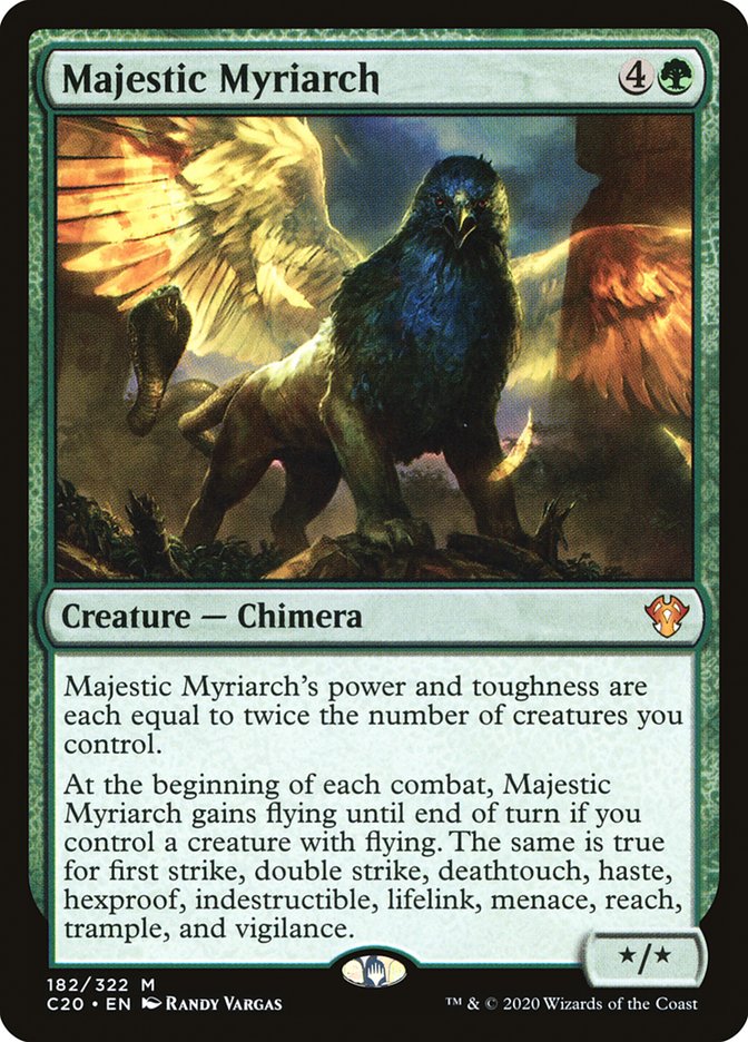 Majestic Myriarch [Commander 2020] | Golgari Games