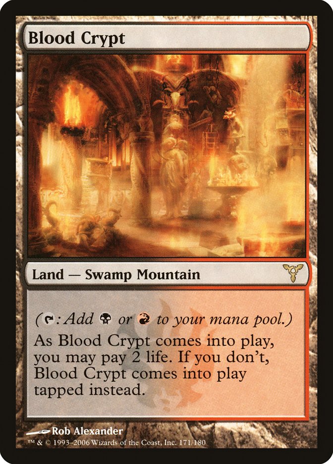 Blood Crypt [Dissension] | Golgari Games