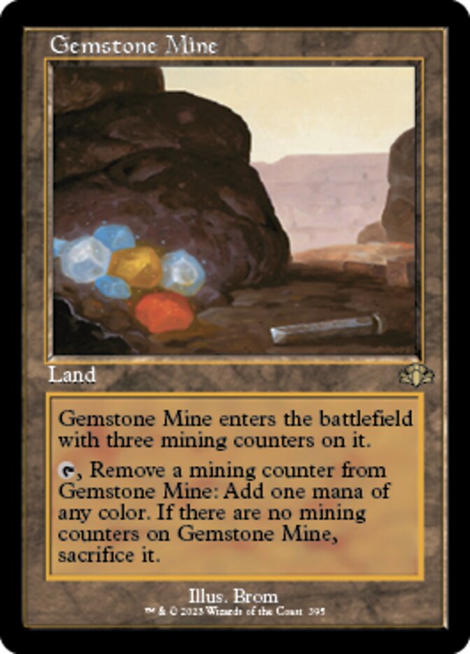Gemstone Mine (Retro) [Dominaria Remastered] | Local Legends