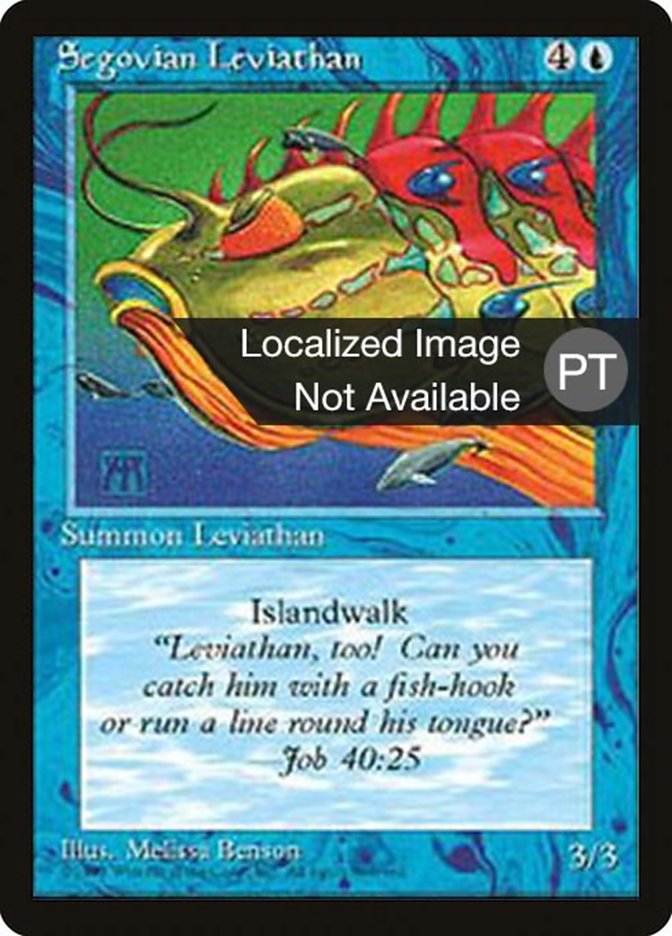 Segovian Leviathan [Fourth Edition (Foreign Black Border)] | Golgari Games