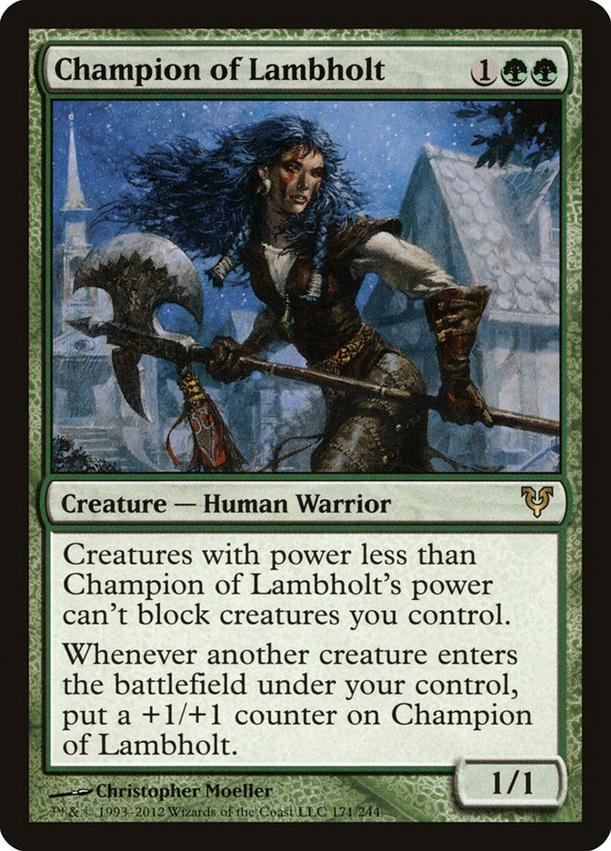 Champion of Lambholt [Avacyn Restored] | Local Legends