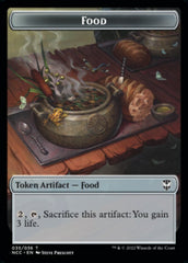 Food // Citizen Double-sided Token [Streets of New Capenna Commander Tokens] | Golgari Games