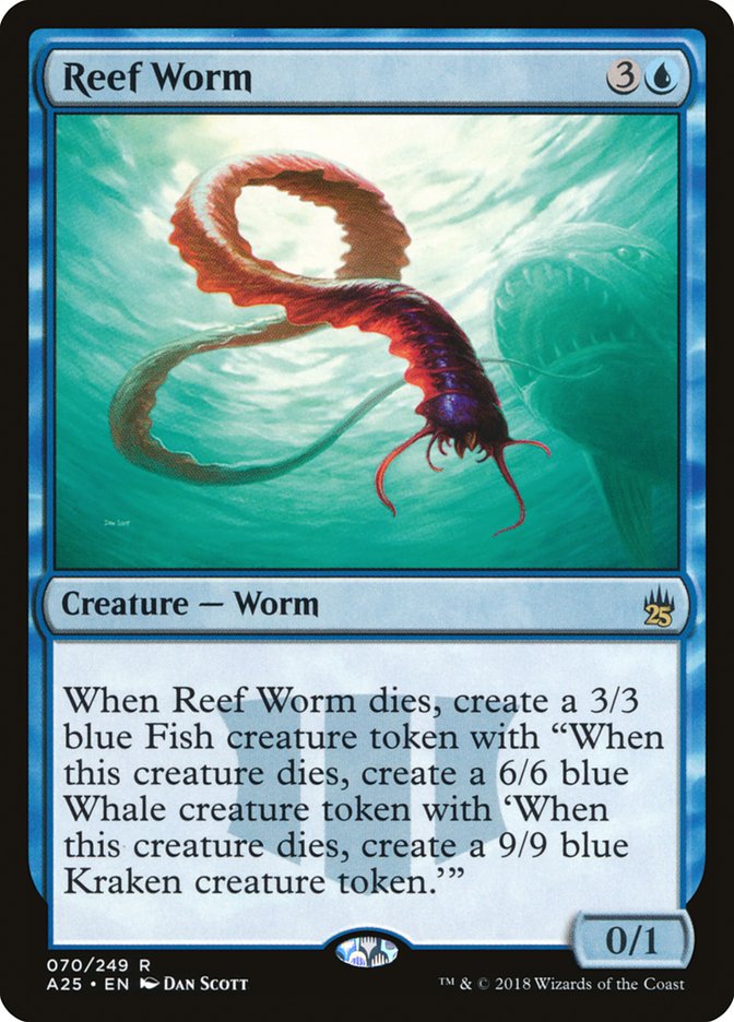 Reef Worm [Masters 25] | Golgari Games