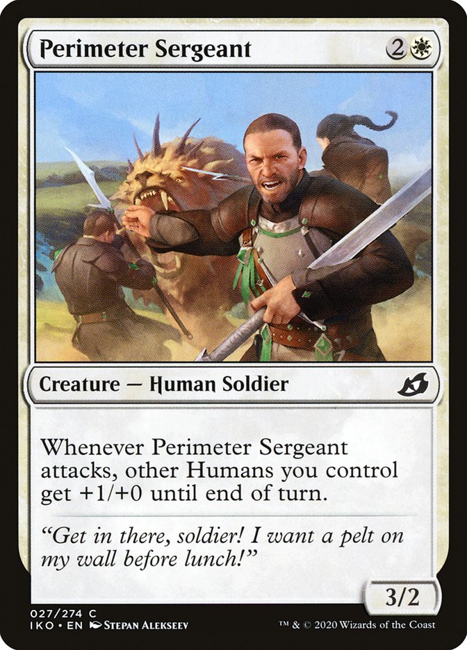 Perimeter Sergeant [Ikoria: Lair of Behemoths] | Local Legends