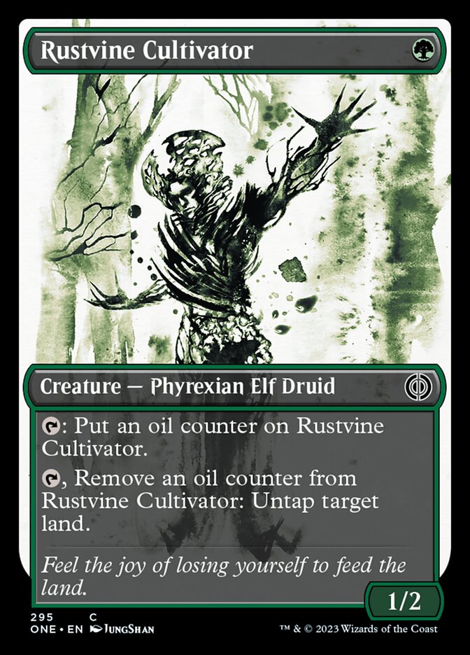 Rustvine Cultivator (Showcase Ichor) [Phyrexia: All Will Be One] | Golgari Games