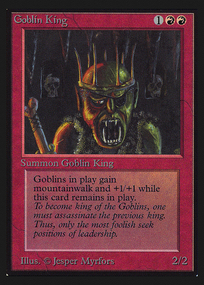 Goblin King [Collectors' Edition] | Golgari Games