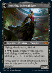 Henrika Domnathi // Henrika, Infernal Seer [Innistrad: Crimson Vow] | Local Legends