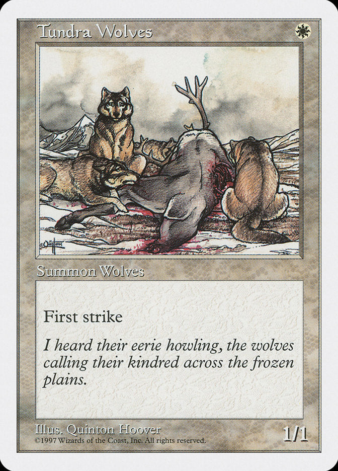 Tundra Wolves [Fifth Edition] | Golgari Games