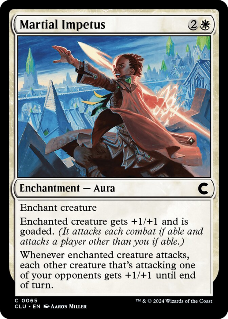 Martial Impetus [Ravnica: Clue Edition] | Local Legends
