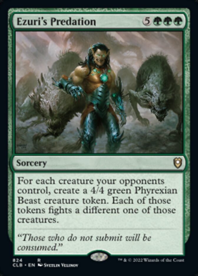 Ezuri's Predation [Commander Legends: Battle for Baldur's Gate] | Local Legends