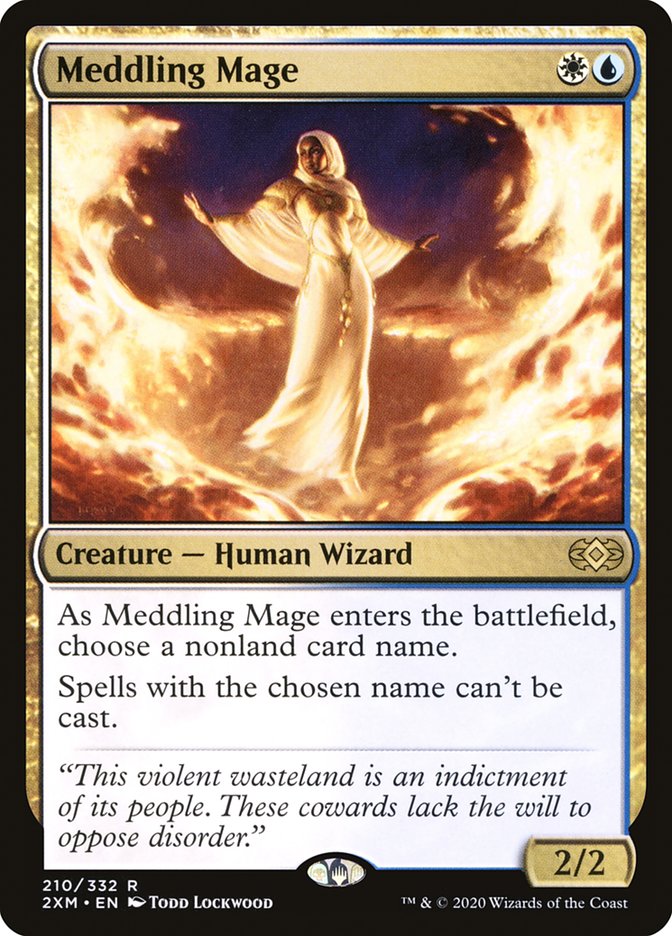 Meddling Mage [Double Masters] | Local Legends