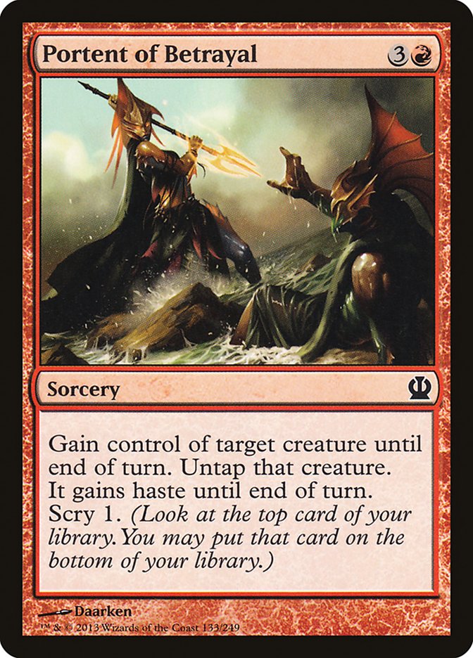 Portent of Betrayal [Theros] | Local Legends