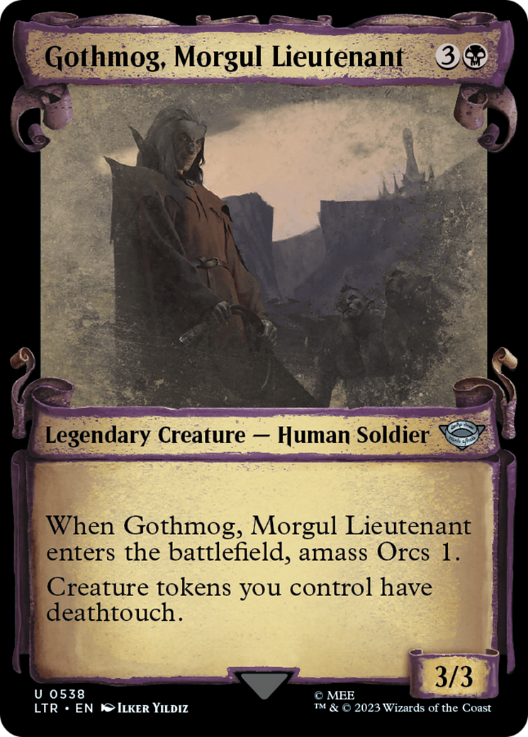 Gothmog, Morgul Lieutenant [The Lord of the Rings: Tales of Middle-Earth Showcase Scrolls] | Local Legends