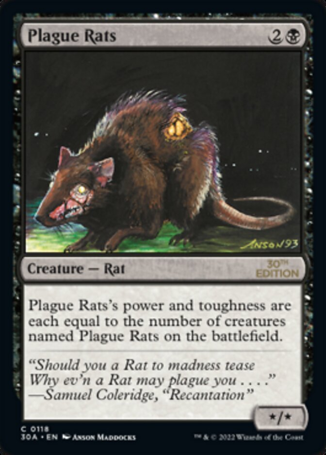 Plague Rats [30th Anniversary Edition] | Local Legends