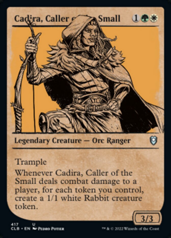 Cadira, Caller of the Small (Showcase) [Commander Legends: Battle for Baldur's Gate] | Golgari Games